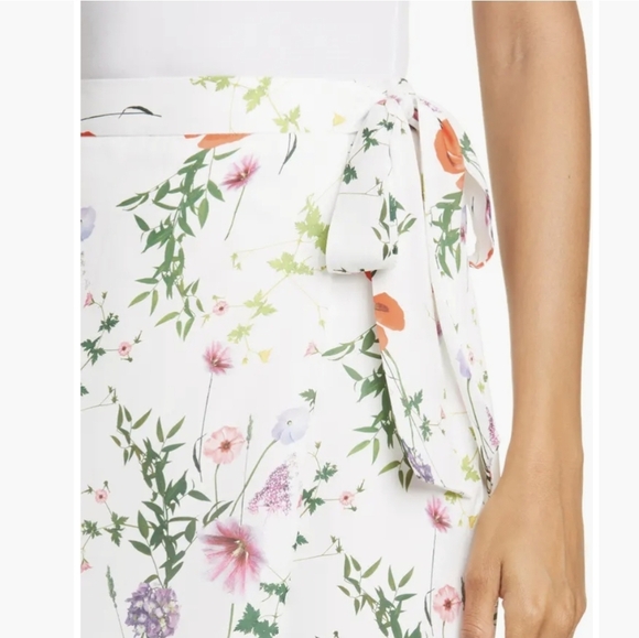 {Ted Baker London} Camila Hedgerow Wrap Skirt - Ted Size 1 (SMALL) - Picture 5 of 17